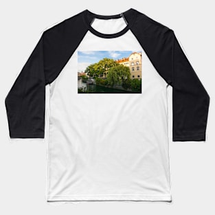 Ljubljana in Slovenia Baseball T-Shirt